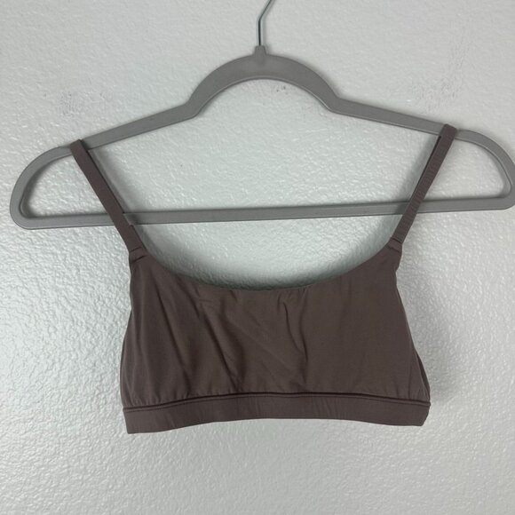 Skims Mauve Bralette XS Soft Stretchy Seamless Comfortable Lounge Everyday - Picture 1 of 6